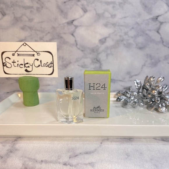 Hermes Other - Hermes H24 EDT,Woody Aromatic Sage Narcissus Rosewood-Mini 5ml,0.17oz-BOXED-NEW
